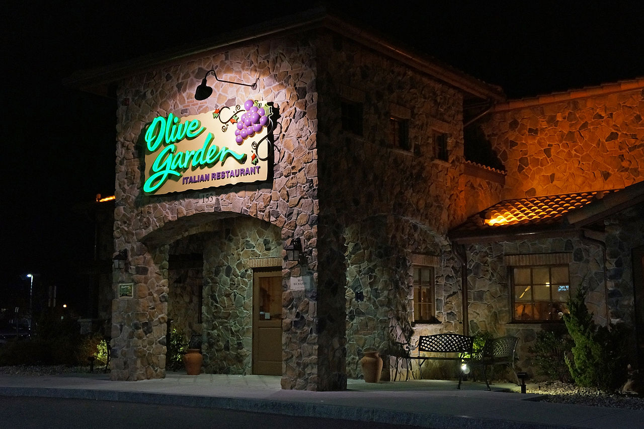Onde comer bem em sua viagem - Olive Garden